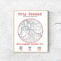 City Ground plakat - Nottingham Forest F.C.