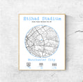 Etihad Stadium plakat - Manchester City