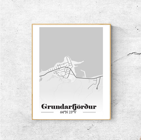 Grundarfjörður Kortamynd