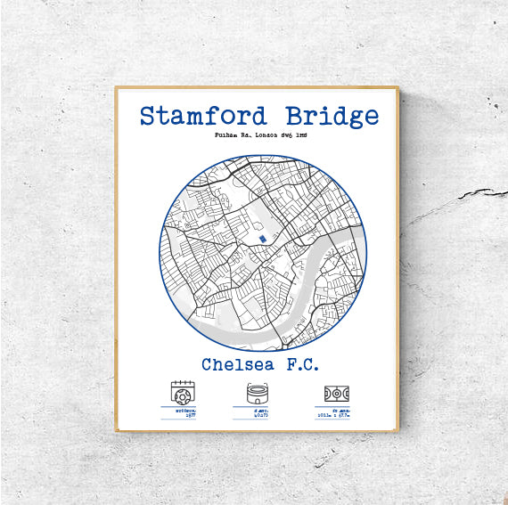 Stamford Bridge plakat - Chelsea F.C.