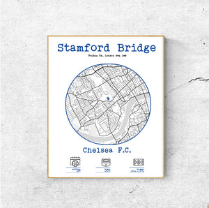 Stamford Bridge plakat - Chelsea F.C.