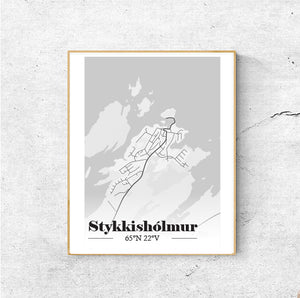 Stykkishólmur Kortamynd