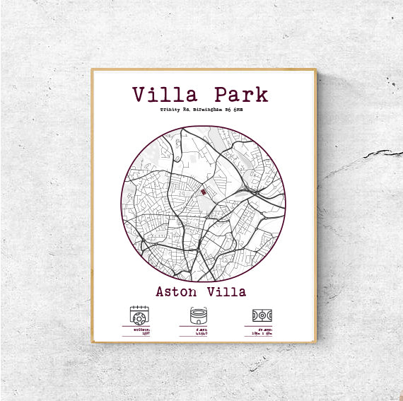Villa Park plakat - Aston Villa