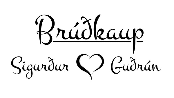Facebook banner - brúðkaup