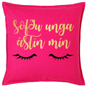 Sofðu unga ástin mín - bleikur